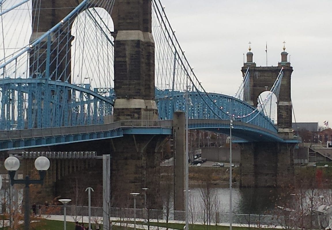 John A. Roebling Suspension Bridge, Cincinnati, OH