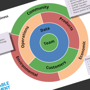 Digital Business Sustainability Components SDGs